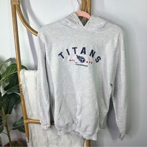 Vintage Titans Grey Hoodie Sweatshirt sz. M